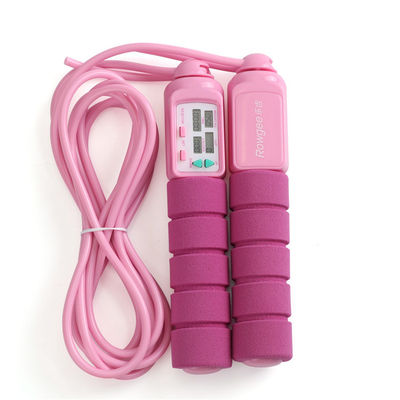 Thả dây thừng nhảy thể dục ABS xử lý giảm cân nhảy dây thừng cho gia đình Thể dục vòng đếm lên đến 9999 OK-168 xanh dương