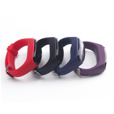 Trình đo khoảng cách Đi bộ đo bộ đạp, đồng hồ theo dõi lượng calo silicone