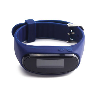 Unisex Silica Ge Pedometer cơ bản Đồng hồ đeo tay phong cách Đi bộ đồng hồ Pedometer