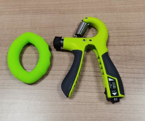 Năm ngón tay tăng cường tay cầm tập thể dục sức mạnh tập thể dục cầm tay kim loại silicone tập thể dục logo tùy chỉnh