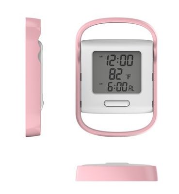 LCD Mini Digital Clock Digital Bedside Clock cho gia đình và thiết kế thời trang
