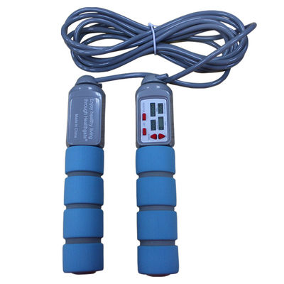 Thả dây thừng nhảy thể dục ABS xử lý giảm cân nhảy dây thừng cho gia đình Thể dục vòng đếm lên đến 9999 OK-168 xanh dương