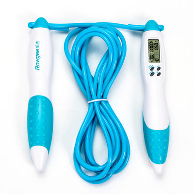 Đường dây nhảy thể dục màu xanh Unisex Home Đường dây nhảy thể dục với tốc độ mang điều chỉnh Bước nhảy JP-100
