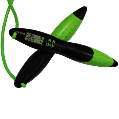Thăng bằng nhảy dây thừng tập thể dục toàn thân với JP-100 Green đa chức năng đếm nhảy dây thừng