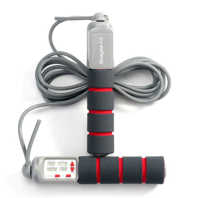 Đường dây nhảy thể dục Rowgee OK-168 Logo tùy chỉnh có thể điều chỉnh tốc độ nặng Đường dây nhảy cân cho tập luyện