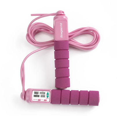 Thiết kế tối giản Meranti màu hồng Fitness nhảy dây điện cực thẩm mỹ