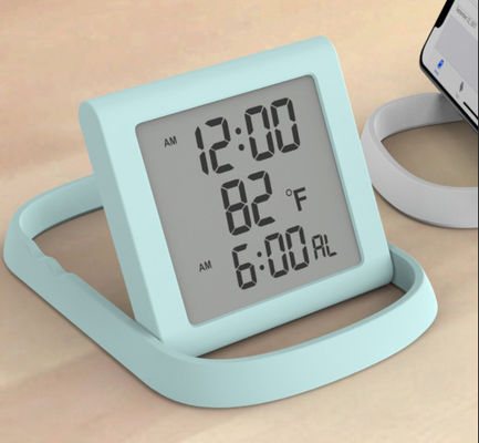 Chức năng ngủ thuận tiện Đồng hồ báo thức du lịch kỹ thuật số Với màn hình LCD lớn