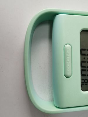 Màn hình LCD Thời trang sáng tạo Đồng hồ báo thức kỹ thuật số Với nhiệt độ trong nhà
