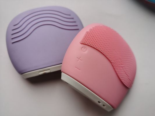 Máy xoa bóp khuôn mặt Silicone điện mặt làm sạch máy rửa cho tẩy
