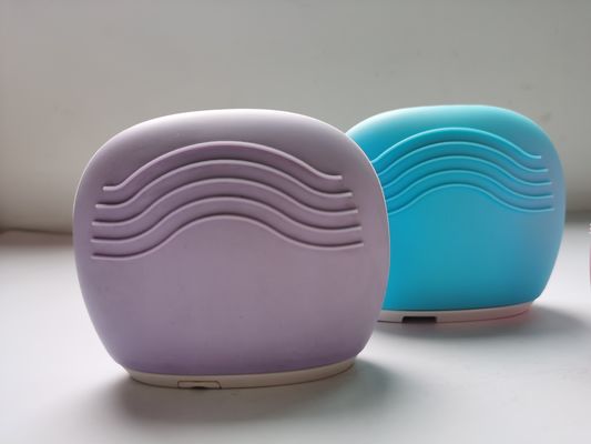 Chăm sóc da Silicone rung động làm sạch bàn chải mặt
