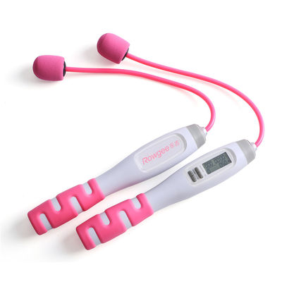 Đường dây nhảy thể dục 2.8m Turn Count Time Setting ASJ-01 Pink Fat Loss Đường dây nhảy cho thương mại trong phòng tập thể dục tại nhà
