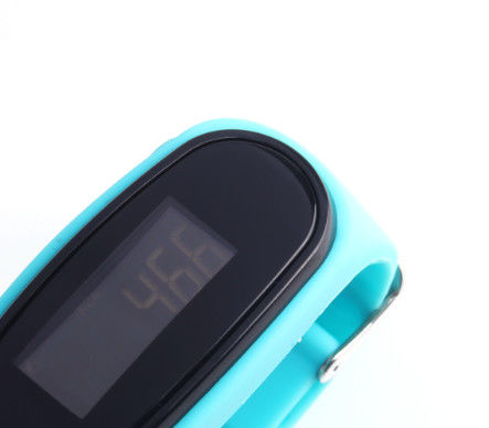 Unisex Silica Ge Pedometer cơ bản Đồng hồ đeo tay phong cách Đi bộ đồng hồ Pedometer