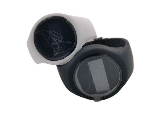 Tùy chỉnh đồng hồ theo dõi bước chân nam với dây đeo silicone ABS Silica Gel Unisex