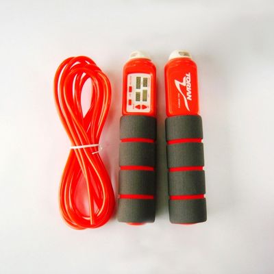 Đường dây nhảy kỹ thuật số Đường dây nhảy di động với thiết lập thời gian tập luyện và đếm vòng để đào tạo thể dục hiệu quả