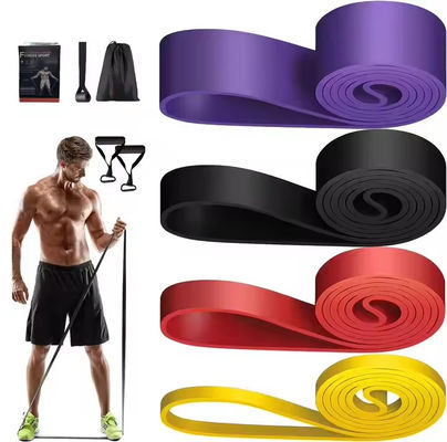 Thể thao Yoga Mini Butt Sức mạnh tùy chỉnh Latex Tập thể dục Kháng cự Fitness Loop Bands Set