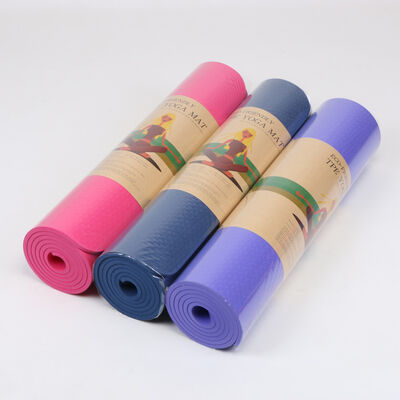 Thảm yoga TPE hiệu suất cao cung cấp sự ổn định đặc biệt và đệm đàn hồi