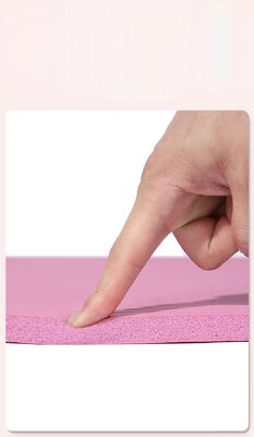 Cao đàn hồi Eco Friendly PVC Yoga Mat Được thiết kế cho tập thể dục Yoga phiên gia đình và phòng tập thể dục Usethicknesses và màu sắc