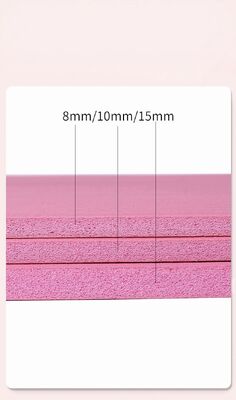 Cao đàn hồi Eco Friendly PVC Yoga Mat Được thiết kế cho tập thể dục Yoga phiên gia đình và phòng tập thể dục Usethicknesses và màu sắc