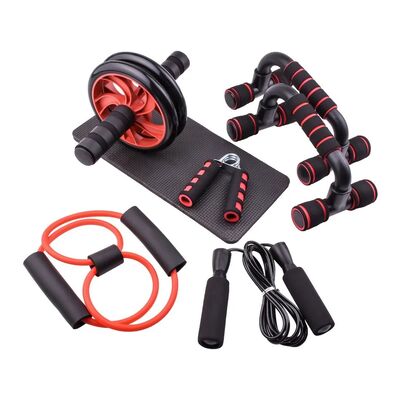 Tất cả trong một bộ dụng cụ tập thể dục cho các bài tập tại nhà bao gồm huấn luyện viên cốt lõi và phụ kiện tập thể dục