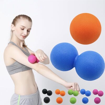 Yoga đậu phộng Massage Ball For Trigger Point Therapy Giảm đau cơ cải thiện khả năng di chuyển phục hồi nhanh hơn kết cấu nhỏ gọn du lịch thân thiện