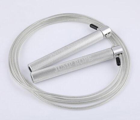 Sợi thép điều chỉnh 3m + PVC trọng lượng tốc độ nhảy dây thừng cho thể dục gia đình
