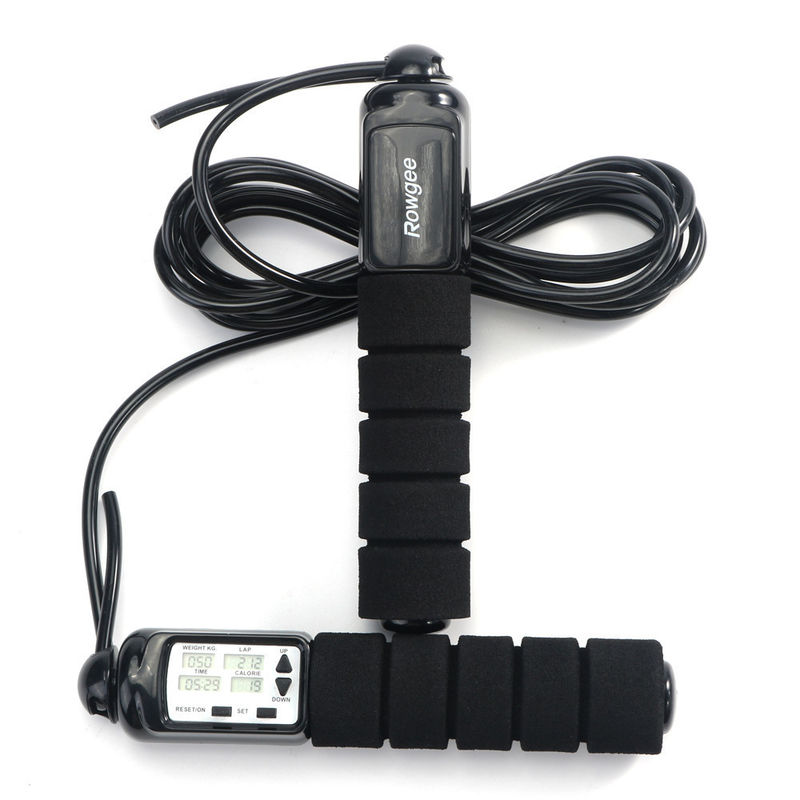 Đường dây nhảy thể dục Rowgee OK-168 Logo tùy chỉnh có thể điều chỉnh tốc độ nặng Đường dây nhảy cân cho tập luyện