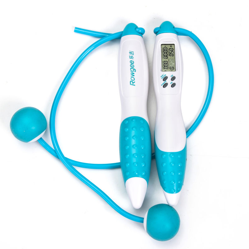 Unisex màu xanh lá cây dây nhảy dây với bóng quà thể dục dụng cụ thể thao