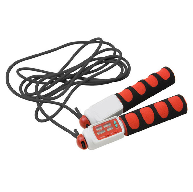 Đường dây nhảy thể dục Đường dây nhảy được điều chỉnh bằng sợi PVC Đường dây nhảy có logo màu tùy chỉnh Và tay cầm ABS bọt
