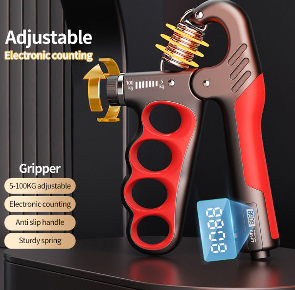 Hỗn độ chống chịu có thể điều chỉnh 11-220 lbs đầu tay tăng cường cơ bắp xây dựng chấn thương phục hồi tập thể dục Grip